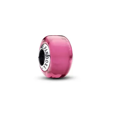 Pandora Moments Rózsaszín mini muranói üveg charm - 793107C00