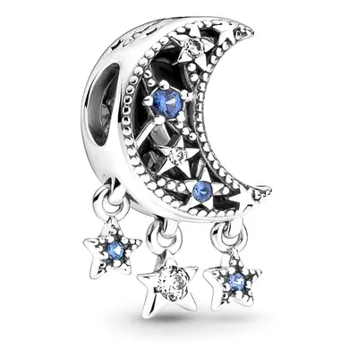 Pandora Moments Csillag és félhold ezüst charm - 799643C01