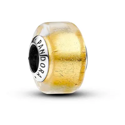 Pandora aranyszínű mini muranói üveg charm - 793353C00