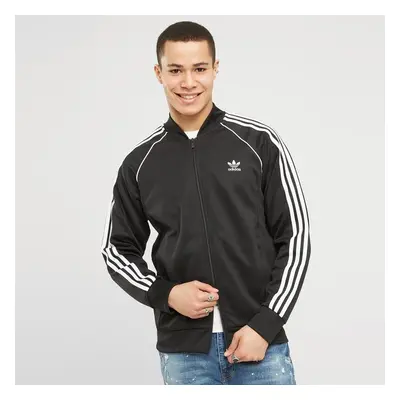 adidas Pulóver Cipzáras Sstar Tt Blk/wht