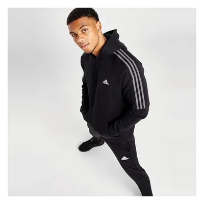 adidas Pulóver Kapucnis 3 Stripes Hoodie Sweathirt