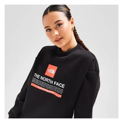 The North Face Pulóver Box Grphc Crew Blk/org