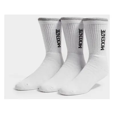 Mckenzie Zokni 3Pk Sport Sock Wht Sock Packs