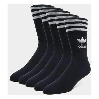 adidas 5-Pack Mid-Cut Crew Socks