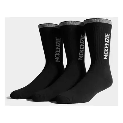 Mckenzie Zokni 3Pk Sport Sock Blk Sock Packs