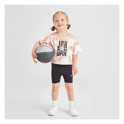 Jordan Girls' Tie Dye Póló/shorts Set Infant