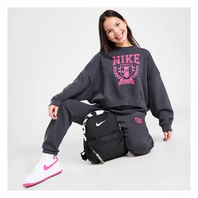 Nike Pulóver G Nsw Trend Flc Crew Prnt Girl