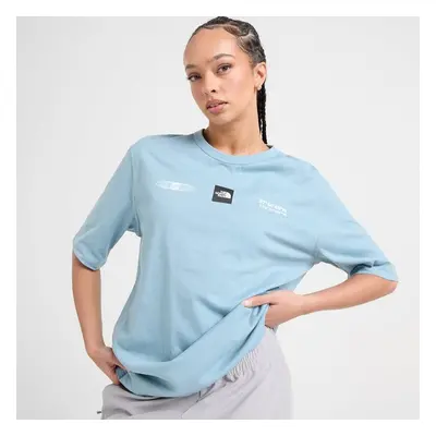 The North Face Póló Tech Grph Bf T Blu/wh