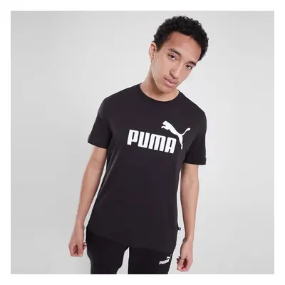 Puma Póló Ess Logo Tee - Puma Black