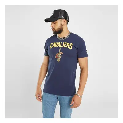 New Era Póló Ss Nba Logo Cleveland Cavaliers Oceanside Blue