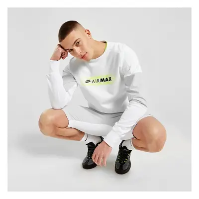 Nike Pulóver Max Pk Crew Wht/vlt Sweatshirt