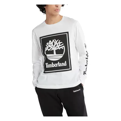 Timberland Ls Front Stack Logo Tee