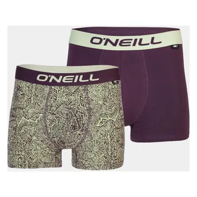 O'Neill Men boxer O Neill frozen wave oap & plain 2-pack