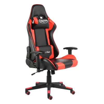 Piros pvc forgó gamer szék