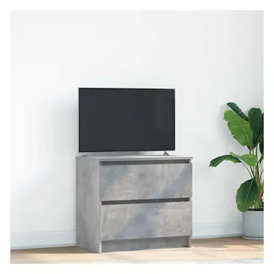 Betonszürke szerelt fa tv-szekrény 60x35x54 cm