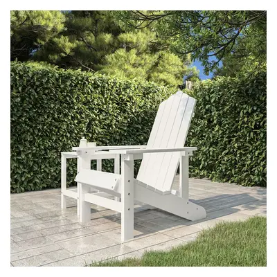 Fehér hdpe kerti adirondack szék