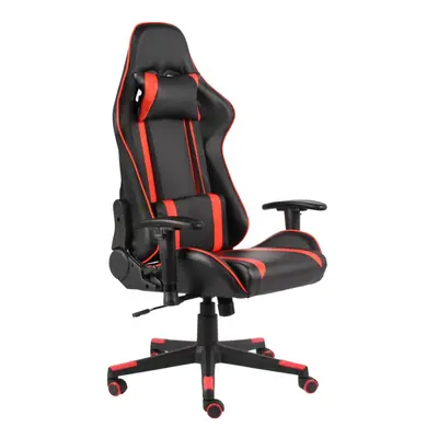 Piros pvc forgó gamer szék