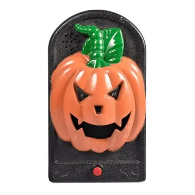 Elemes halloween ajtócsengő világítással és hanggal 21 cm - 3 féle