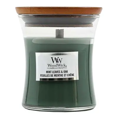 WoodWick Mini Hourglass Candle Mint Leaves & Oak 85 g