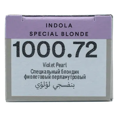 Indola Blonde Expert Highlift Special Blonde 60 ml tartós hajfesték 1000.72 Violet Pearl