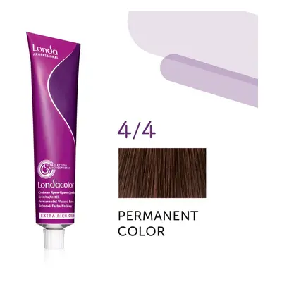 Londa Professional Permanent Color Extra Rich Creme 60 ml gazdag krémes hajfesték 4/4 Medium Bru