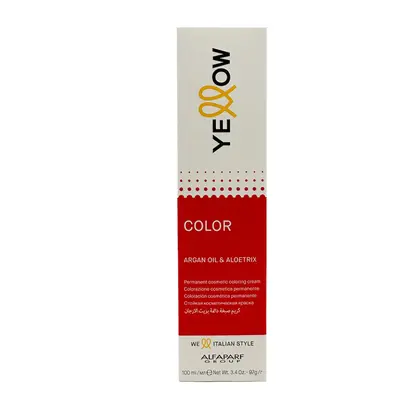 Yellow Color Permanent Cosmetic Coloring Cream 100 ml tartós hajfesték 6 Dark Natural Blonde