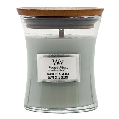 WoodWick Mini Hourglass Candle Lavender & Cedar 85 g