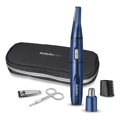 BaByliss Men The Blue Edition 7058PE 5 In 1 Mini Grooming Kit