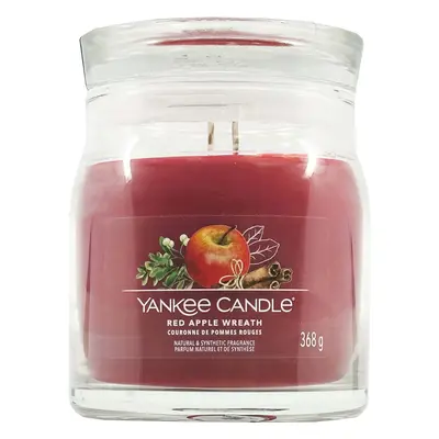 Yankee Candle Signature Medium Jar Red Apple Wreath 368 g