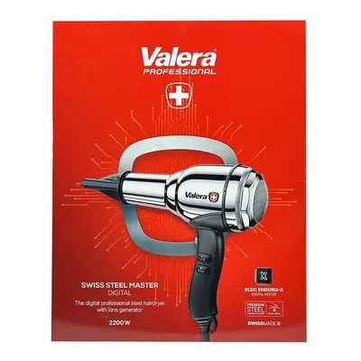 Valera Swiss Steel Master Digital Professional Steel Hairdryer Chrome 2200 W