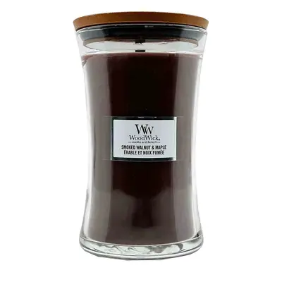 WoodWick Large Hourglass Candle Smoked Walnut & Maple 610 g