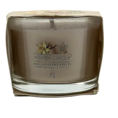 Yankee Candle Vanilla Creme Brulee Filled Votive 37 g