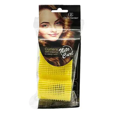 Olivia Garden Nite Curler Yellow 3 ks, 45 mm