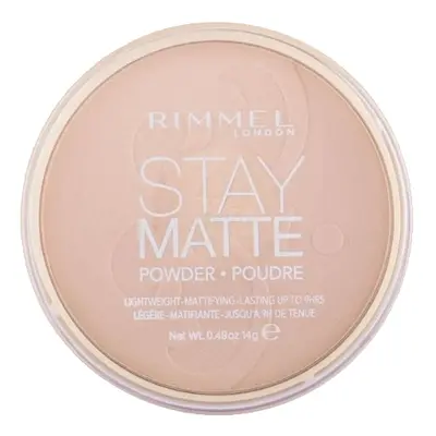 Rimmel Stay Matte Powder 14 g púder 001 Transparent