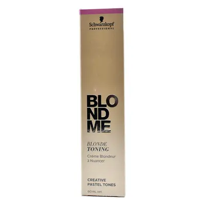 Schwarzkopf Professional Blondme Pastel Toning 60 ml color krém Steel Blue