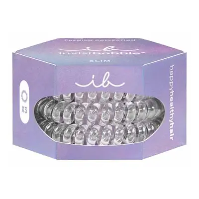 Invisibobble Slim Premium Crystal Clear 3 ks