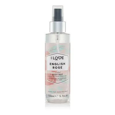 I Love English Rose Body Mist 150 ml