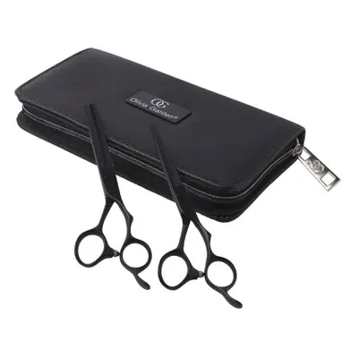 Olivia Garden SilkCut PRO Matt Black 5.00 Shear/6.35T EUR Thinner