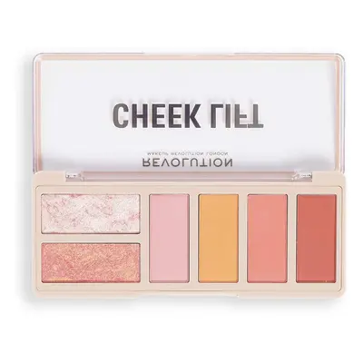 Makeup Revolution Cheek Lift Face Palette Pink Energy 6x1,8 g