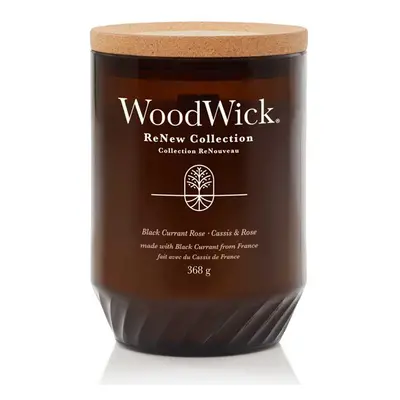 WoodWick ReNew Black Currant Rose Large Candle 368 g