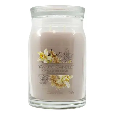 Yankee Candle Signature Large Jar Vanilla Crème Brûlée 567 g