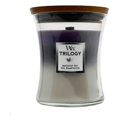 WoodWick Trilogy Medium Hourglass Candle Amethyst Sky 275 g