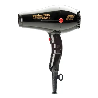 Parlux 385 Power Light Ceramic Ionic Hair Dryer Black 2150 W