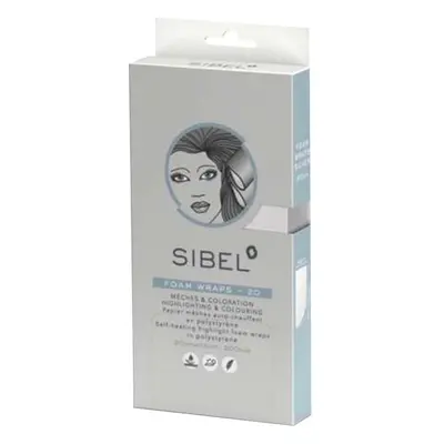 Sibel Highlight Foam Wraps Silver 20 x 9,5 cm 200 ks