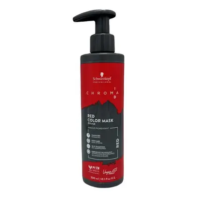 Schwarzkopf Professional Chroma ID Bonding Color Mask 300 ml színező maszk Red