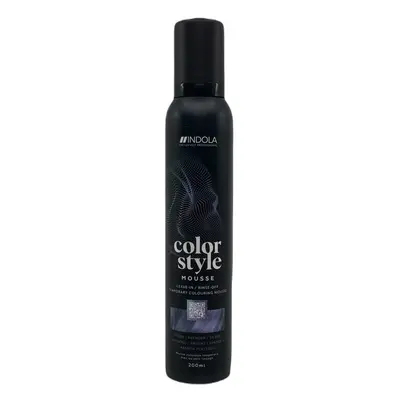 Indola Color Style Mousse 200 ml félig tartós hajfesték Silver Lavender