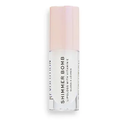 Makeup Revolution Shimmer Bomb Lip Gloss 4,6 ml szájfény Light Beam