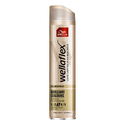 Wella Wellaflex Brilliant Colours Strong Hold Hairspray 250 ml