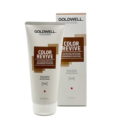 Goldwell Dualsenses Color Revive Conditioner 200 ml árnyék Neutral Brown