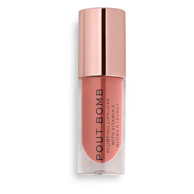 Revolution Makeup Pout Bomb Plumping Gloss 4,6 ml szájfény Kiss Nude